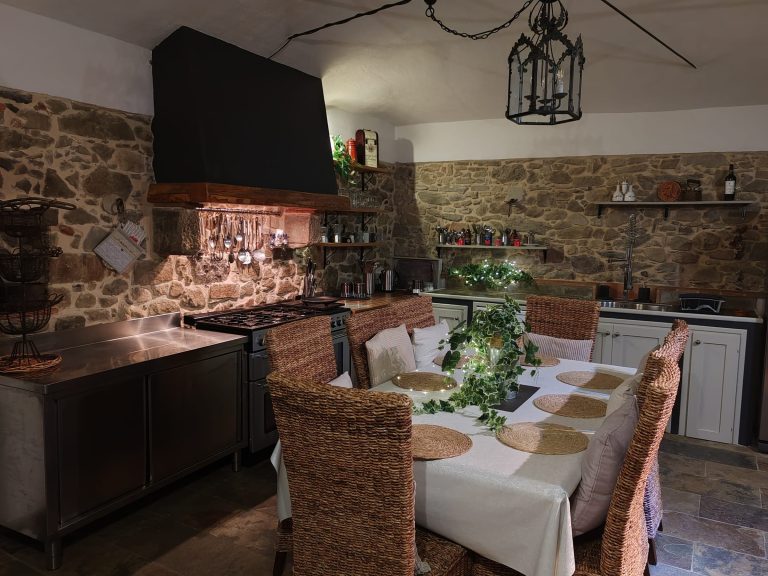 breathe retreat inside kitchen dining