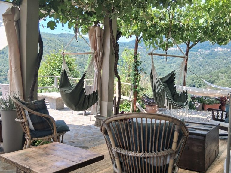 breathe retreat outside gazebo hammocks