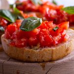 bruschetta tomato basil hero