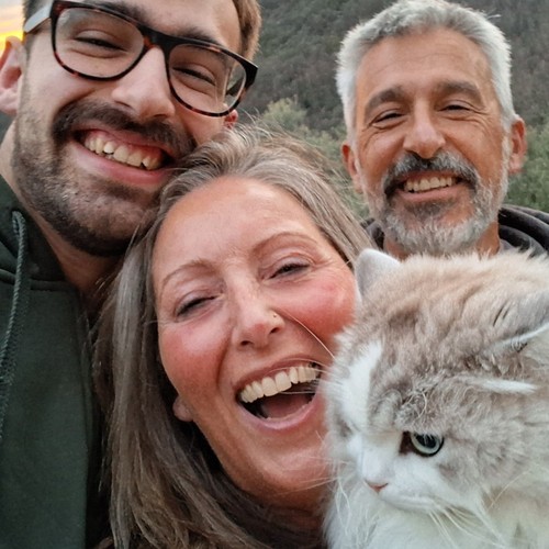 Joanna, Antonio, Massimiliano and Kasper, your hosts at Breathe Tuscany